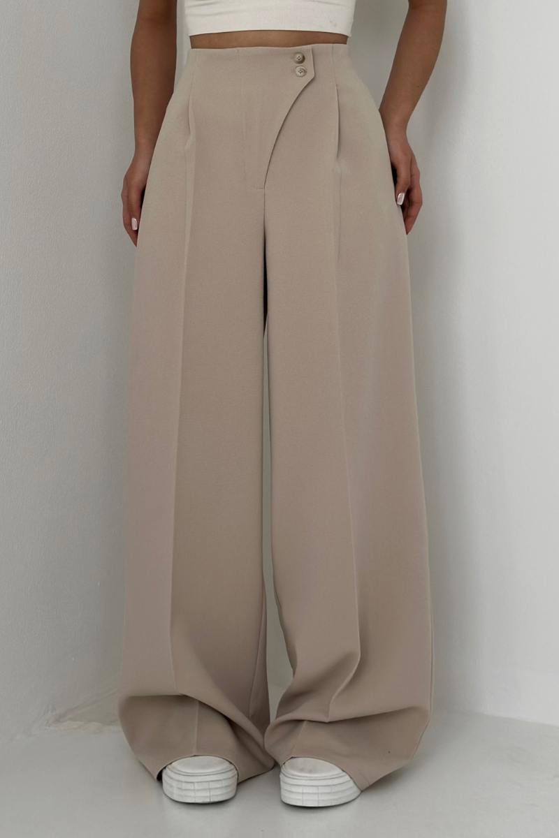 Wide Leg High Waist Pantalon for Women – Timeless & Chic