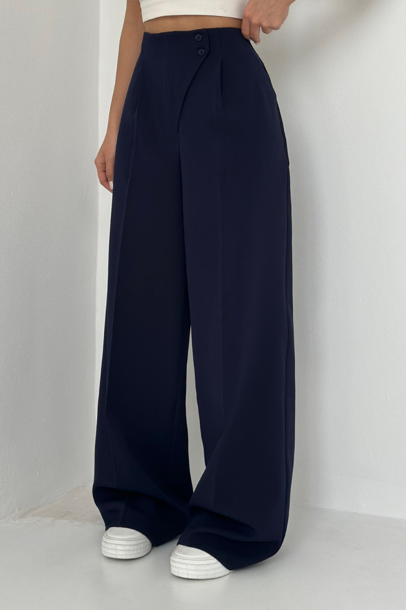 Wide Leg High Waist Pantalon for Women – Timeless & Chic