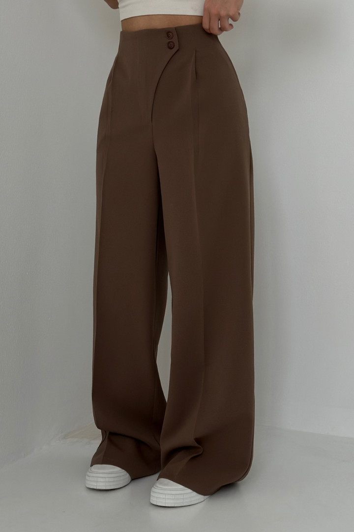 Wide Leg High Waist Pantalon for Women – Timeless & Chic