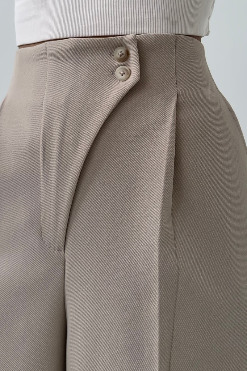 Wide Leg High Waist Pantalon for Women – Timeless & Chic