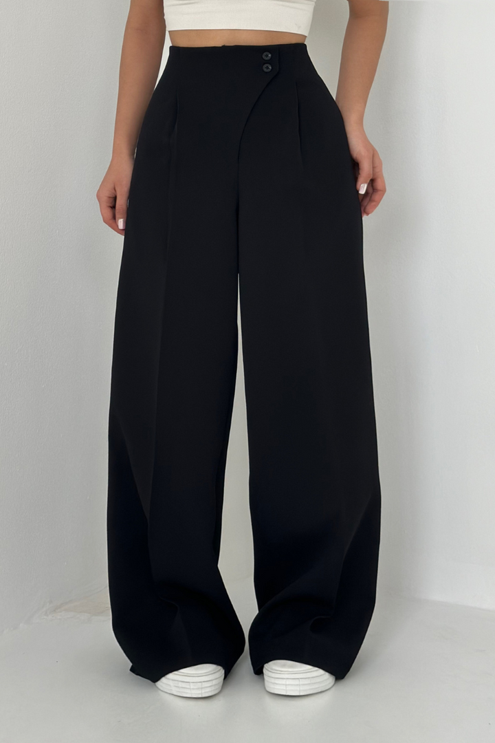Wide Leg High Waist Pantalon for Women – Timeless & Chic
