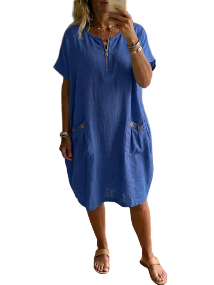 GlamMouris™ | Dress with a zipper