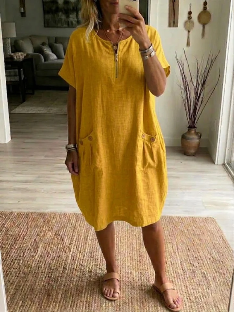 GlamMouris™ | Dress with a zipper