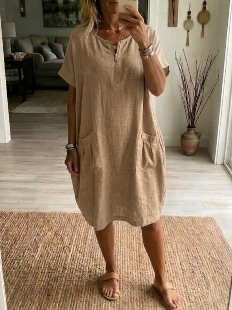 GlamMouris™ | Dress with a zipper